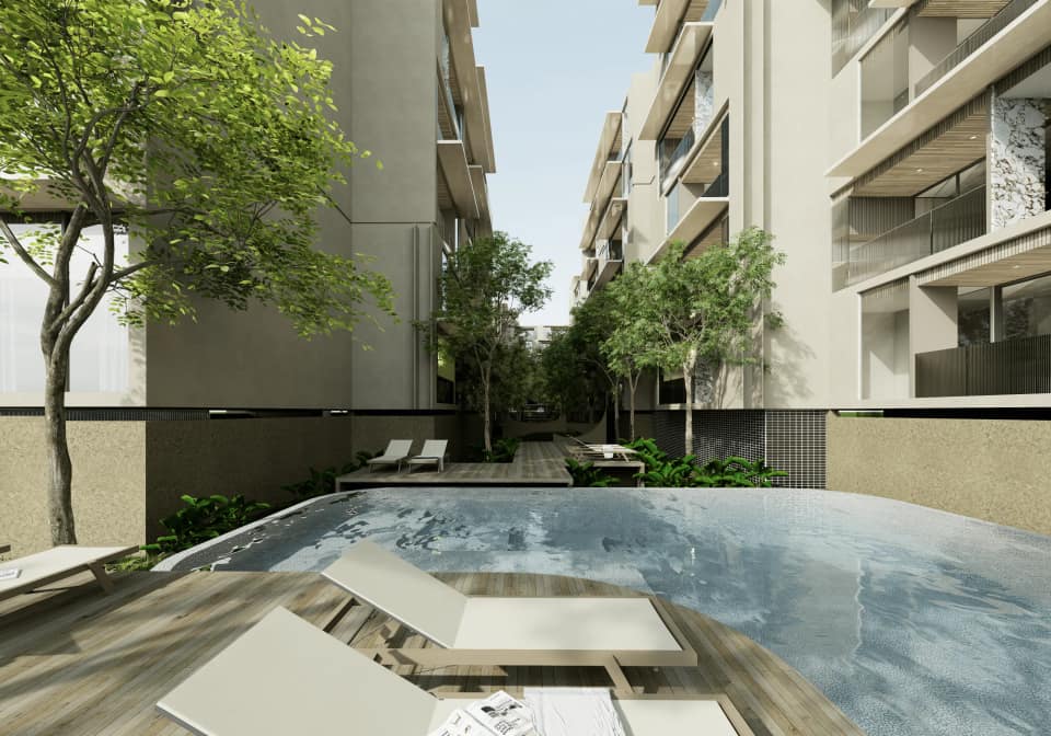 The Liberty — Pool area