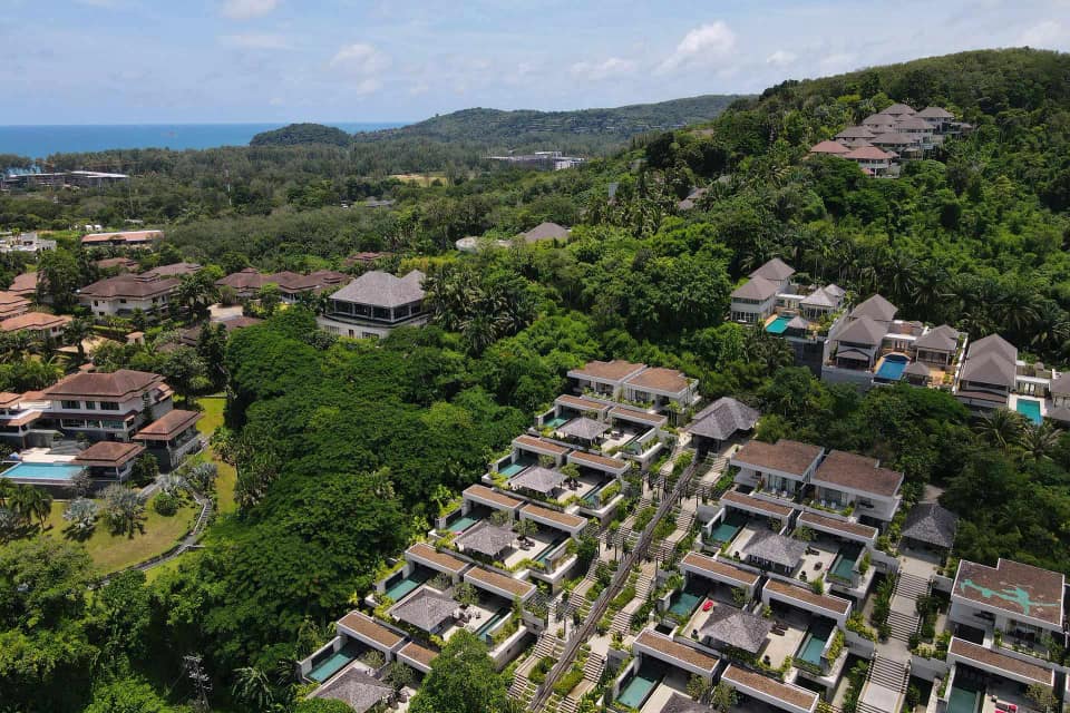 The Pavilions Phuket — Sea view