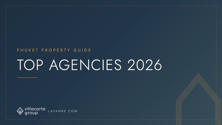 Top Phuket real estate agencies 2026 — branded ranking cover