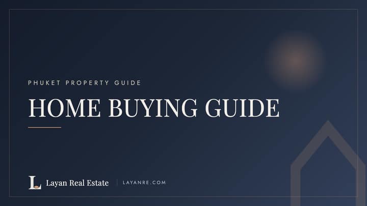 Buying a home in Thailand as a foreigner — branded guide cover