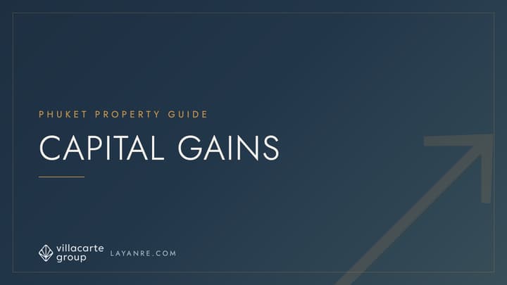 Capital gains tax in Thailand — branded guide cover