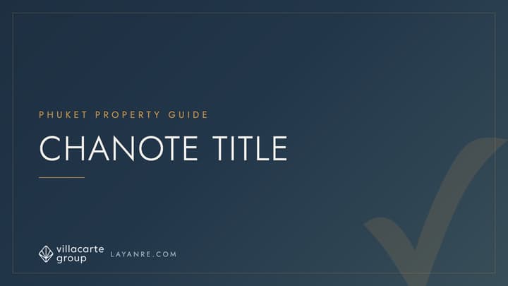 Chanote title verification — branded guide cover