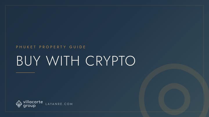 Buying property with cryptocurrency in Thailand — branded guide cover