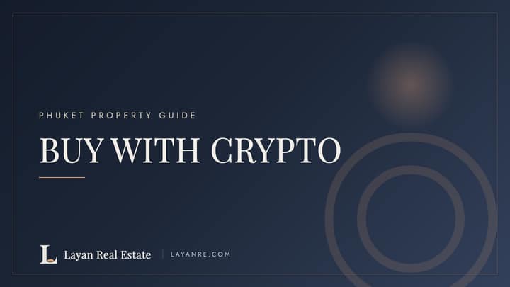 Buying property with cryptocurrency in Thailand — branded guide cover