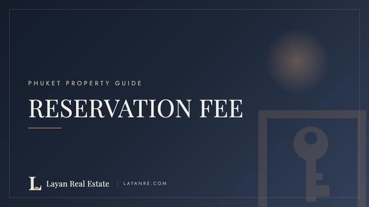 Reservation fee and deposit in Phuket — branded guide cover