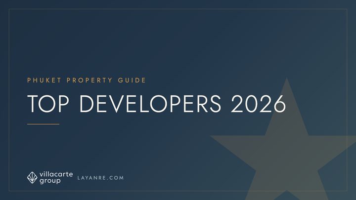 Top Phuket developers 2026 — branded ranking cover