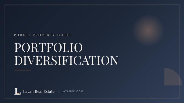 Phuket property in an investment portfolio — diversification, branded guide cover