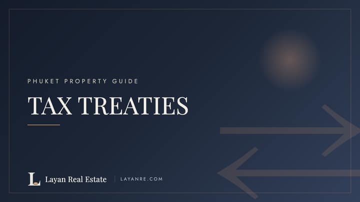 Thailand double tax treaties — branded guide cover