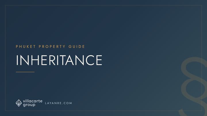 Inheritance of Thai property — branded guide cover