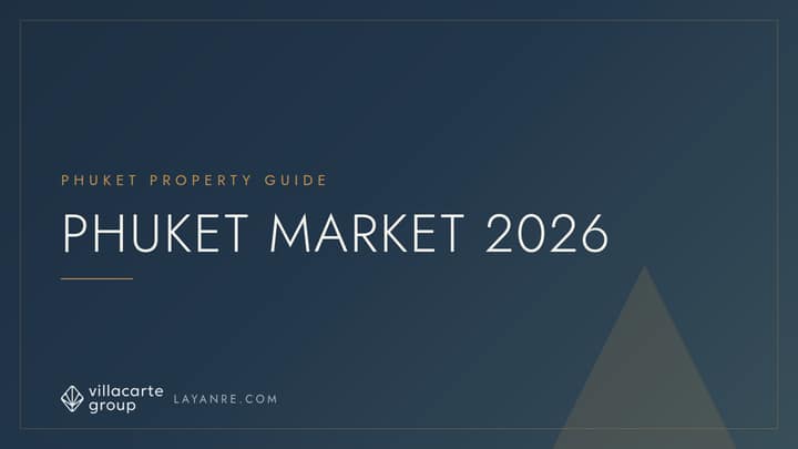 Phuket real estate market 2026 — branded guide cover