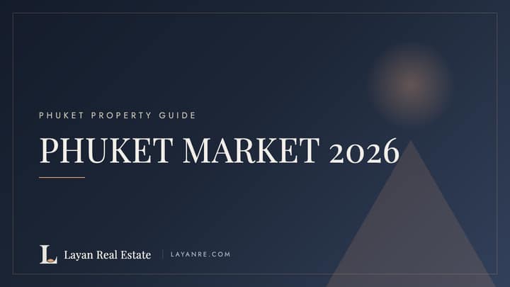 Phuket real estate market 2026 — branded guide cover