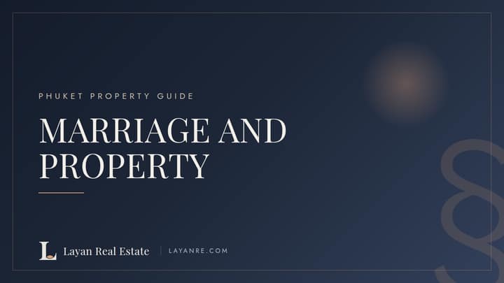 Marriage to a Thai citizen and property ownership — what a foreign spouse can do, branded legal guide cover
