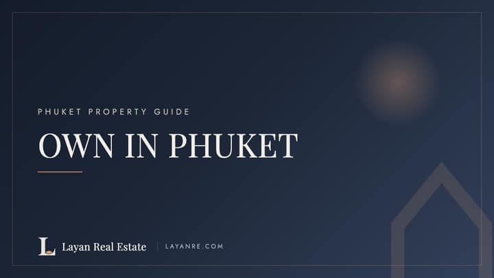 Owning property in Phuket as a foreigner — branded guide cover