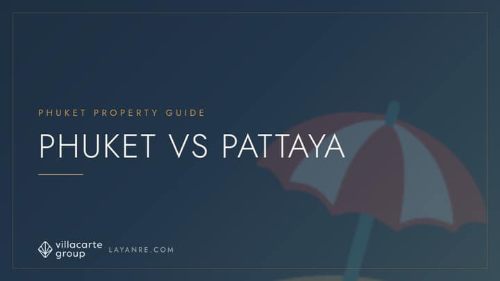 Phuket vs Pattaya property comparison — branded guide cover