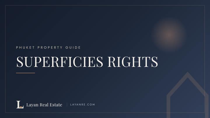 Superficies in Thailand — right to own buildings on leased land, branded guide cover