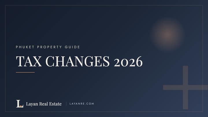 Thailand property tax changes 2026 — branded guide cover