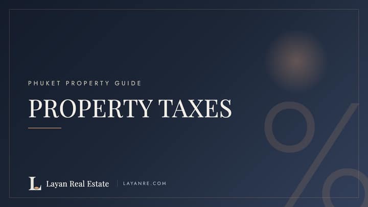 Property taxes in Thailand — branded guide cover