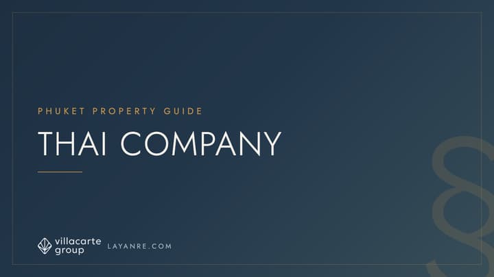 Thai company ownership — branded guide cover