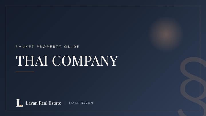 Thai company ownership — branded guide cover
