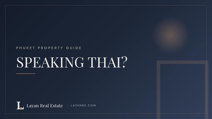 Do you need to speak Thai in Phuket — branded guide cover