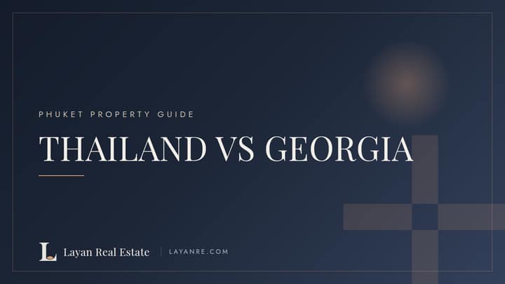 Thailand vs Georgia (Batumi) property comparison — branded guide cover