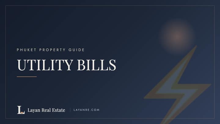 Utility bills in Phuket — branded guide cover