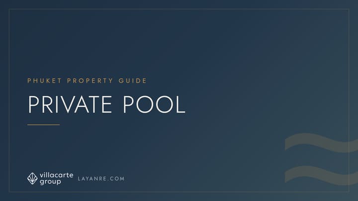 Villa with a private pool — branded guide cover