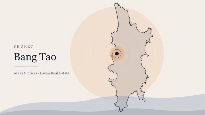 Bang Tao district map — branded cover