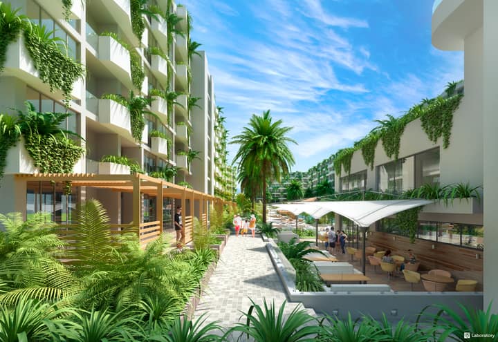 Layan Green Park — summer terraces